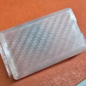 1974 Datsun 260z Rear Seat Light Cover in Clear