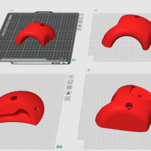 1 KG of 5 Tendons Climbing Holds